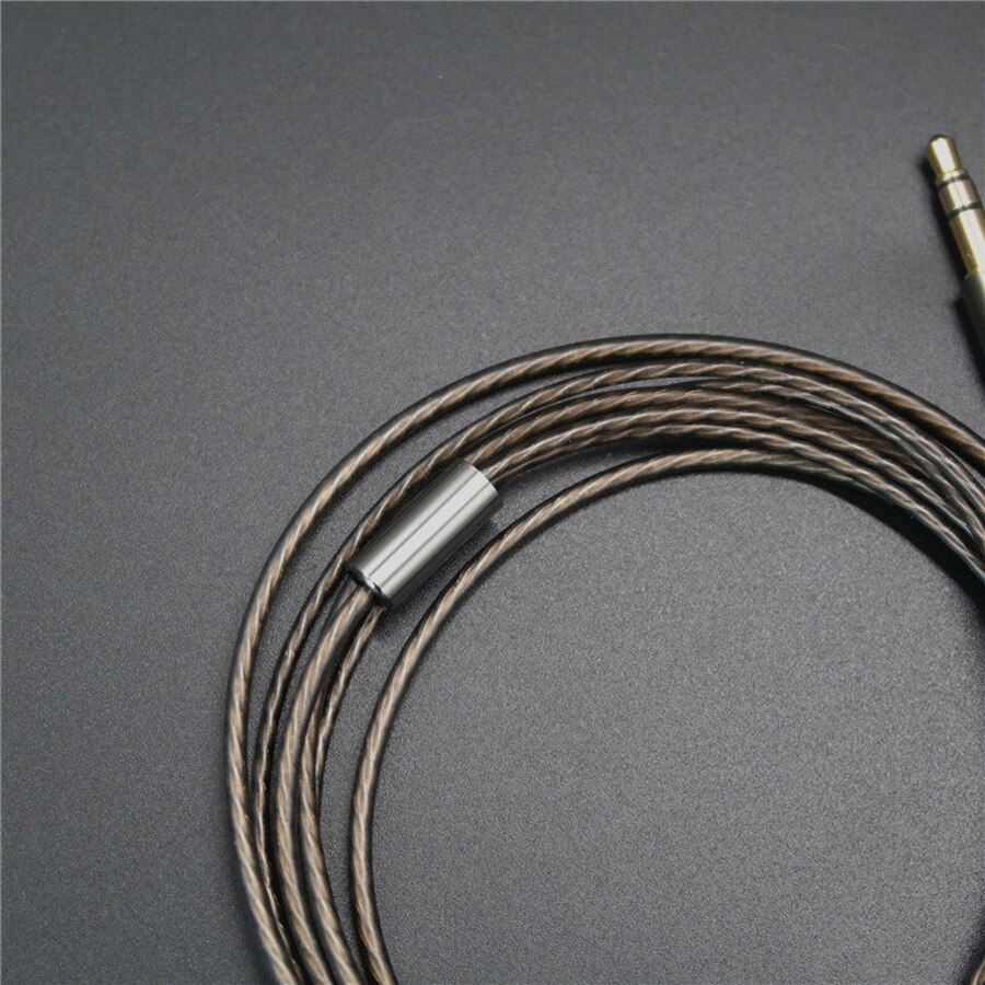 Upgrade-kabel aus versilbertem mmcx-kabel für  se215 shure-ohrhörer ( se535 se846 stereo-bass-hifi-kopfhörer) – ersatzkabel