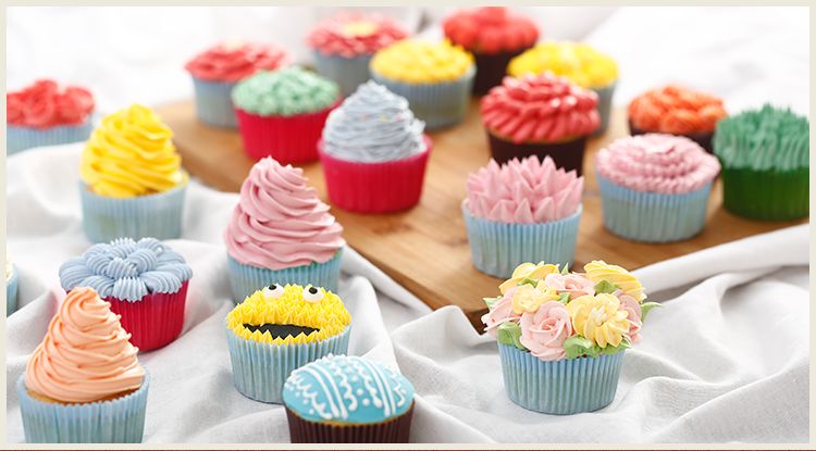 SHENHONG 48PCS Icing Piping Tips Set Tulip Nozzles Rose Bloemen Cupcake Maker Cake Decorating DIY Gebak Dessert Bakken Tool