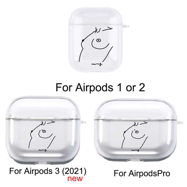 coperchio per Mela Airpods 2 1 3 Custodia per auricolari Coque Protezione morbida Fundas Airpods pro 2nd aria baccelli Coperture Earpods linea bacio Coppia: 2XS / Verde militare