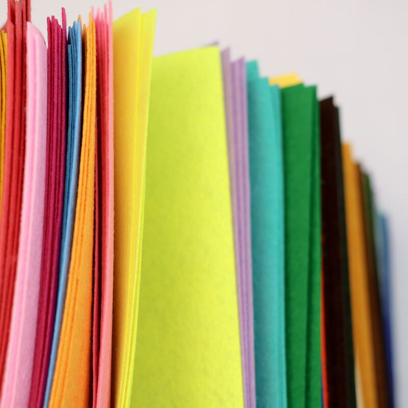 40Pcs 10Cm Diy Ambachten Speelgoed Voor Kinderen Pure Stof Patchwork Naaien Doek Kids Cartoon Arts Handwerk Decoratie Educatief