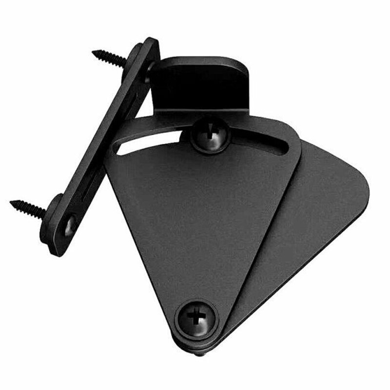 2Pcs Sliding Houten Deur Schuur Gate Klink Hardware Kit Rvs Noise-Gratis Voor Pocket Deuren Garage en Schuur Hout Gates