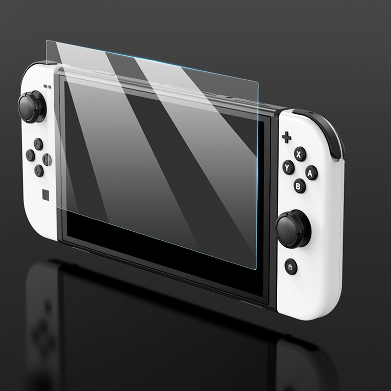 For Nintendo Switch OLED Console Model Lite Tempered Glass Screen Protector