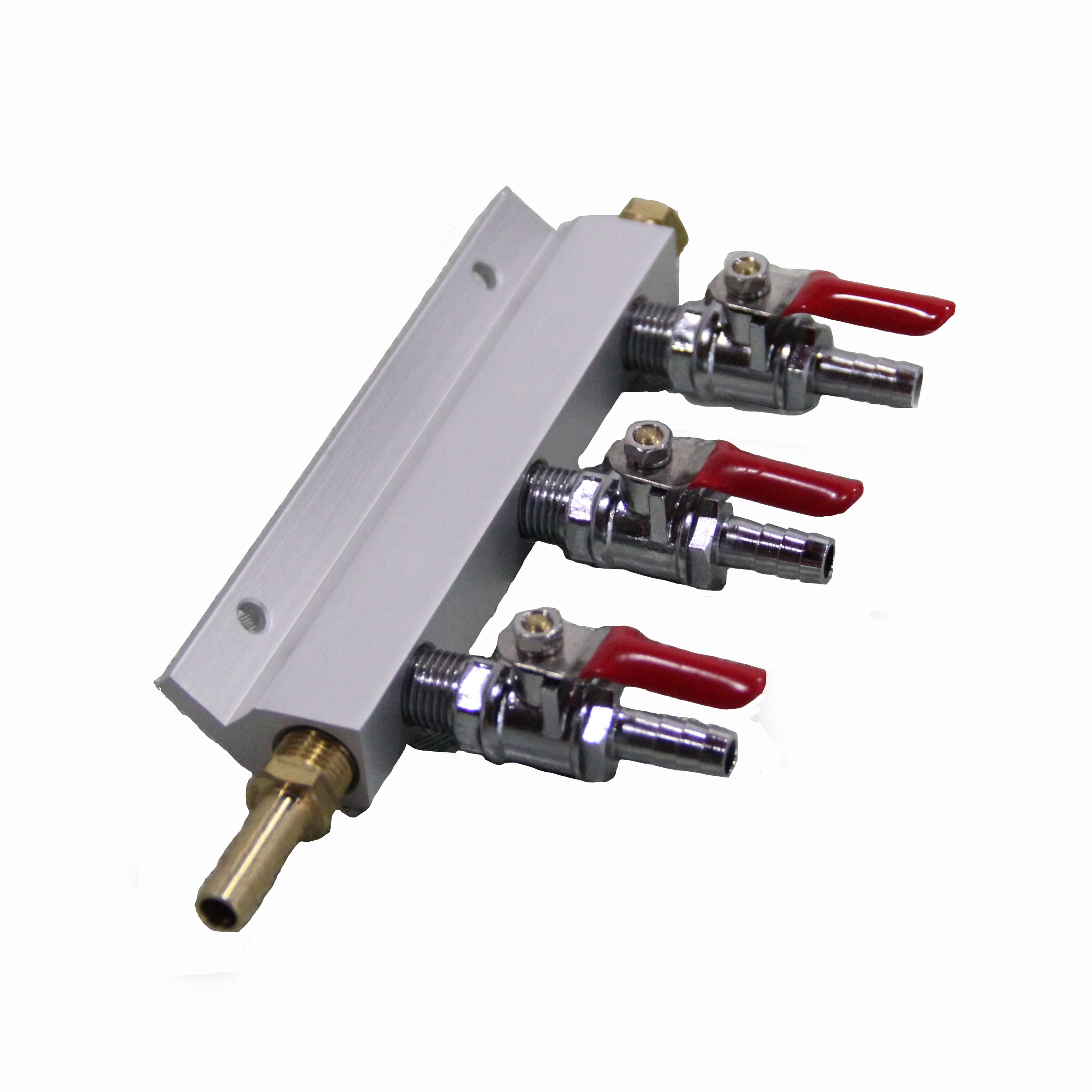 Gasledning manifold splitter 3 måder  (5/16 tommer , 8mm barb)