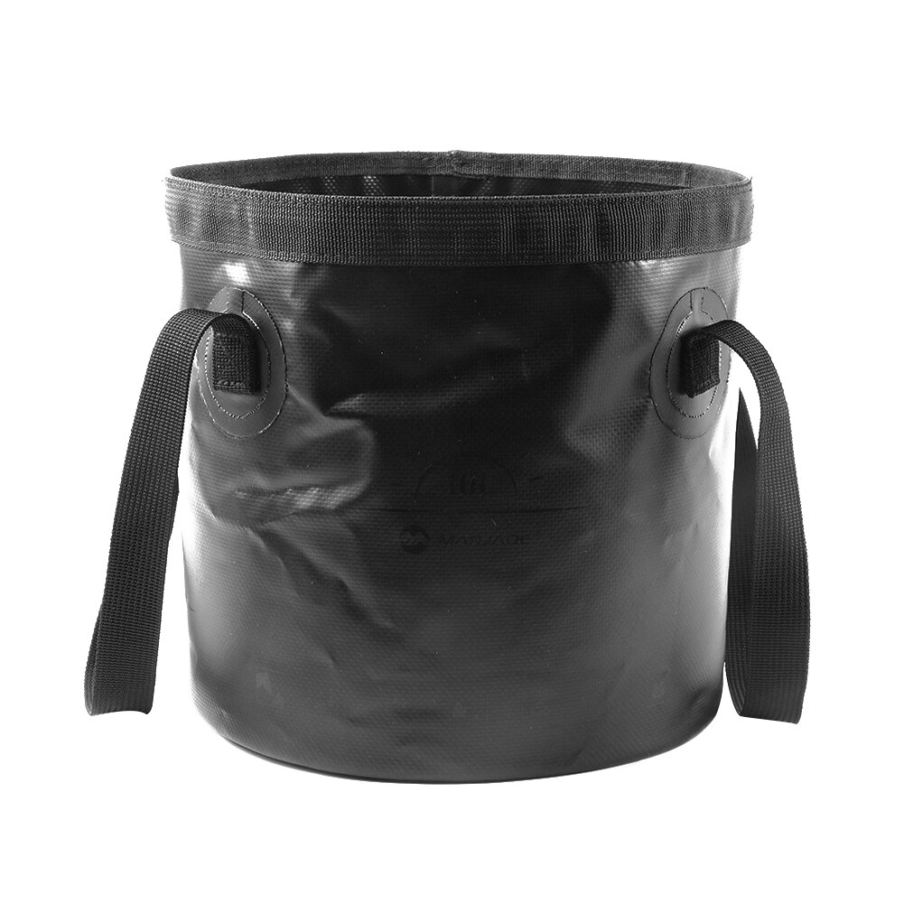 Food Grade Car Water Tank Container Folding Water Container Outdoor Camping Portable Car Driving Water Tank Container: Black