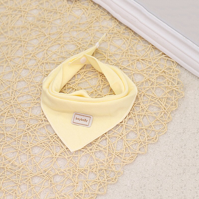 Baby Kids Towel Toddler Feeding Bib Double Combed Soft Cotton Hooded Head Absorbent Cloth Bib Suitable For 0-6 Months Solid
