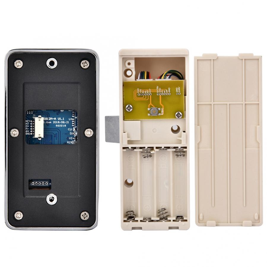 Password Lock Electric Smart Digital Cabinet Lock Anti-theft Touch Keypad Password Card Locker Lock smart lock