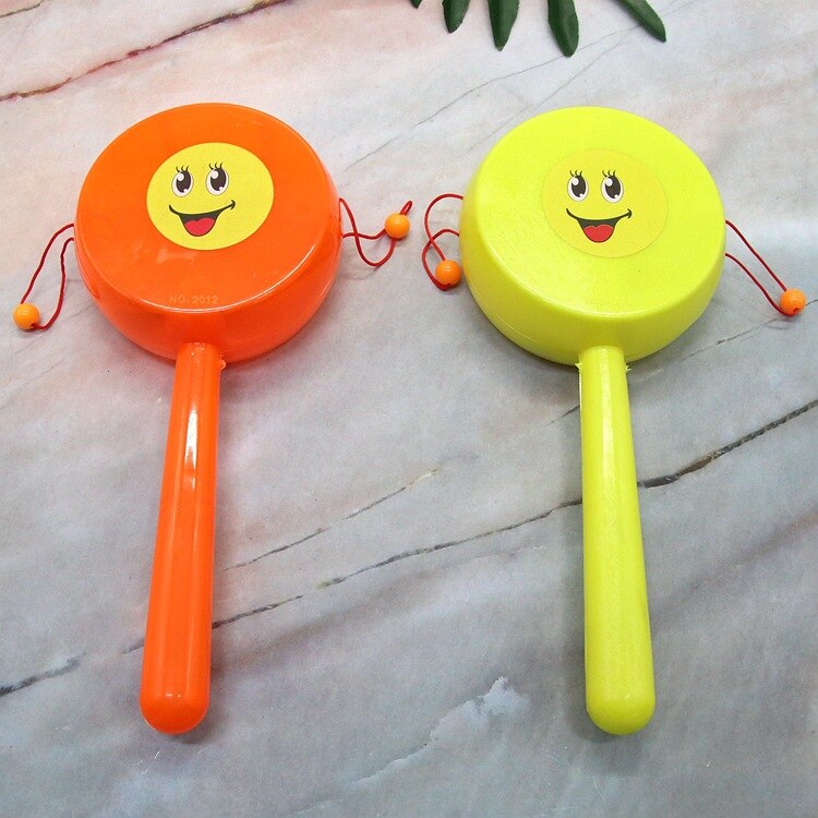 CHILDREN'S Cartoon Light Included Rattle Color Plastic shou yao gu 2 Yuan Shop