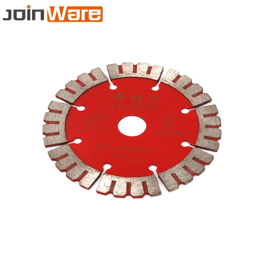125MM Dia 4/5" Bore Diamond Circular Saw Blades Disc Cutting Tools For Concrete Granite Ceramic 15MM Kerf Width