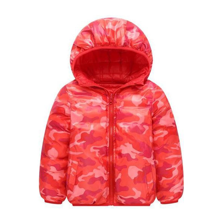 Benemaker vinter camouflage jakke til pige dreng dobbeltsidet frakke børn ropa de niño børnetøj babytøj overtøj  jh077