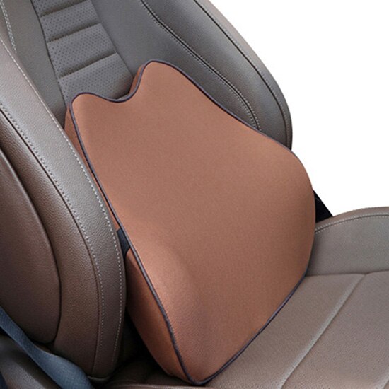 Auto Nek Hoofdsteun Kussen Auto Accessoires Kussen Auto Seat Hoofd Ondersteuning Nek Protector Automobiles Seat Neksteun Geheugen Katoen: Cushion Brown