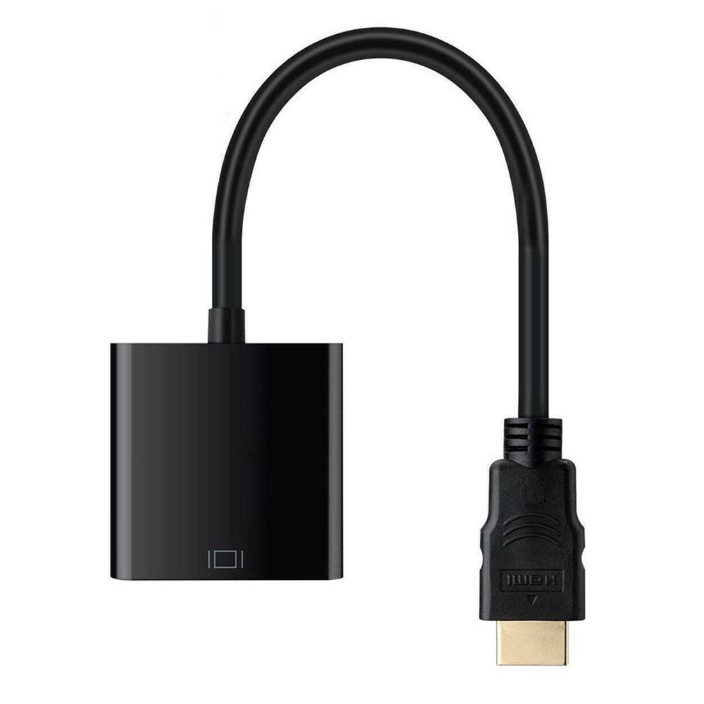 1080P HDMI male to VGA female video cable converter adapter For PC Monitor NoteBook Laptop HD DVD HD DV