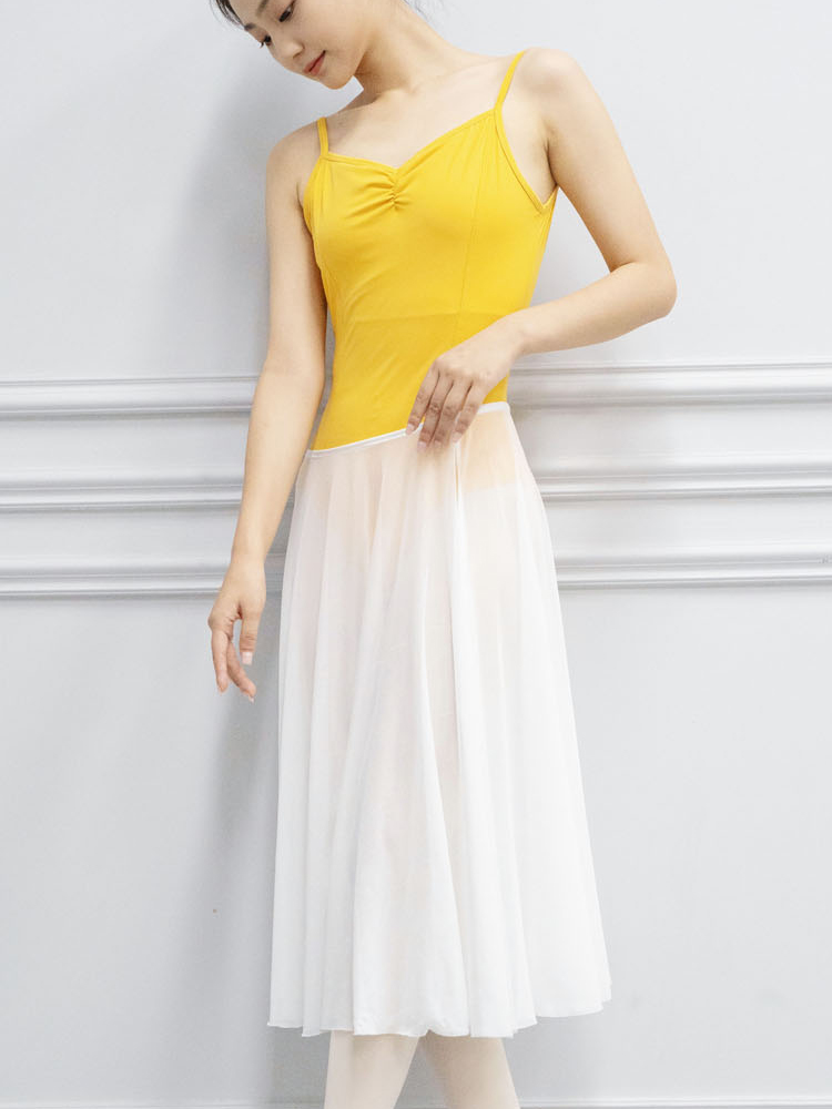 Ballet practice suit dance suit gym suit gauze skirt female adult basic training body ballet skirt tights