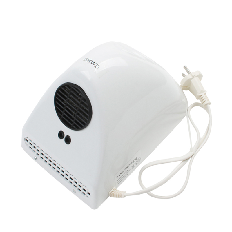DMWD Automatic Hand Dryer 850W Commercial Bathroom Washroom Wind Blower Wall-mounted hand-drying sensor Induction device EU 220V: Default Title