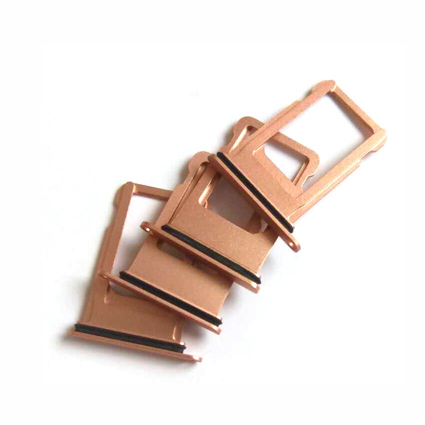 Sim Card Tray Slot Houder Voor iPhone 8 8 p 8 Plus X Sim Card Adapter Met Waterdichte Rubberen Pakking vervanging