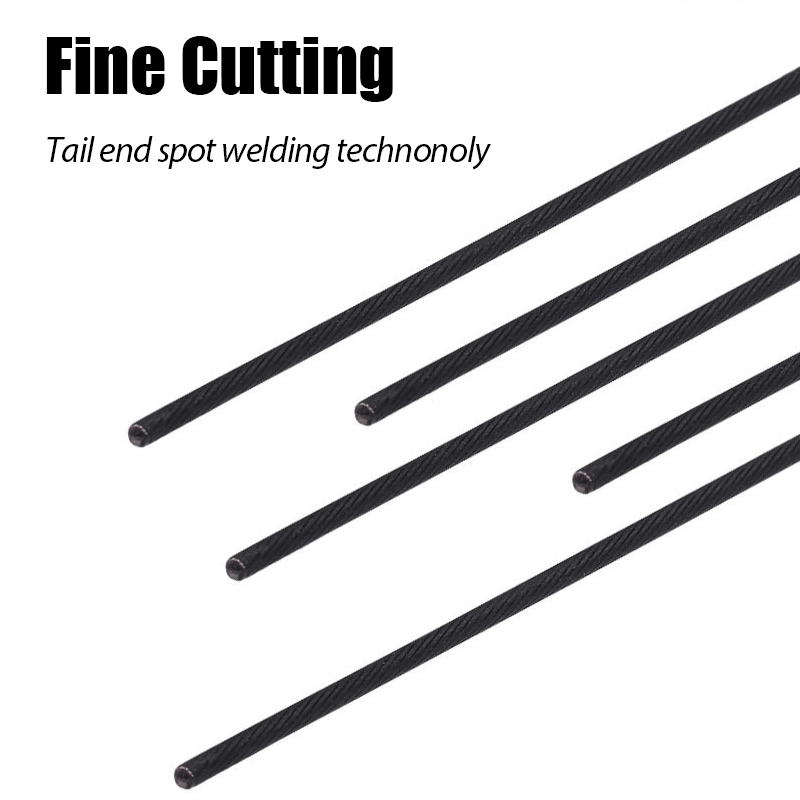 1pc innervaier til landeveissykkel, mtb-sykkel, wireline, terrengsykkel, girspak, girskifter, bremsekabler, polert, glatt rustfritt stål