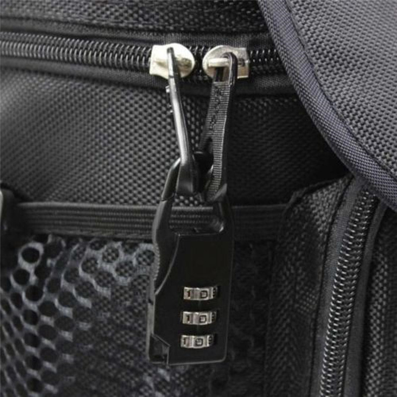 Mini Travel Luggage Lock Safty Suitcase Security Anti Theft Metal Password Padlock 3 Digit Combination Bag Parts &amp; Accessories