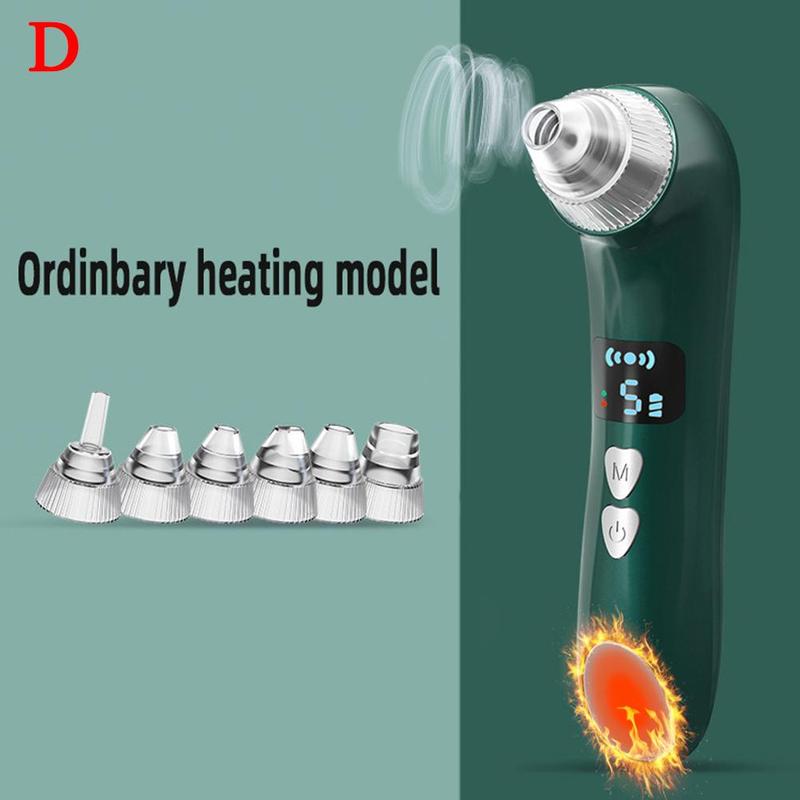 Rimozione visiva di punti neri detergente per pori rimozione dell'acne riscaldamento profondo pulizia del microscopio telecamera wifi naso elettrico viso I5I4