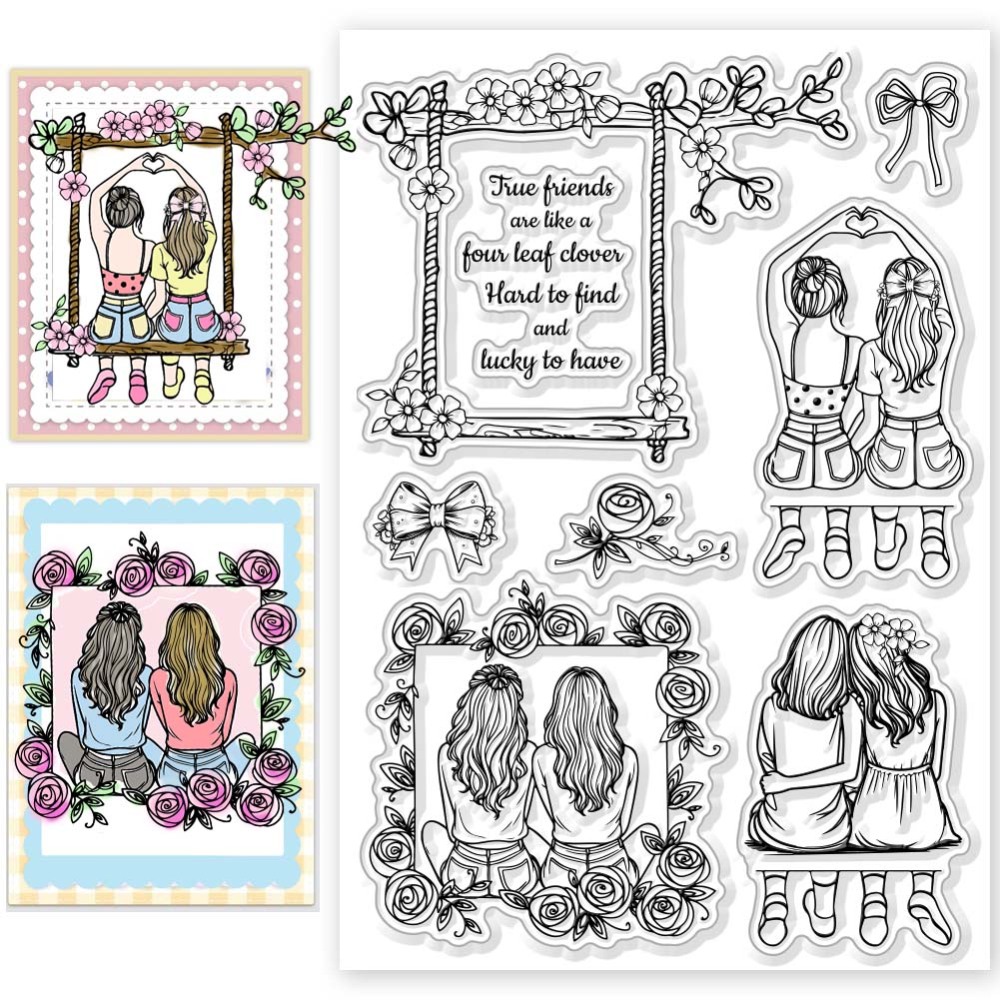 1pc tecknade fåglar genomskinliga stämplar roliga fåglar genomskinliga stämplar födelsedagsfågel silikonstämplar för gör-det-själv scrapbooking fotoalbum dekorativa