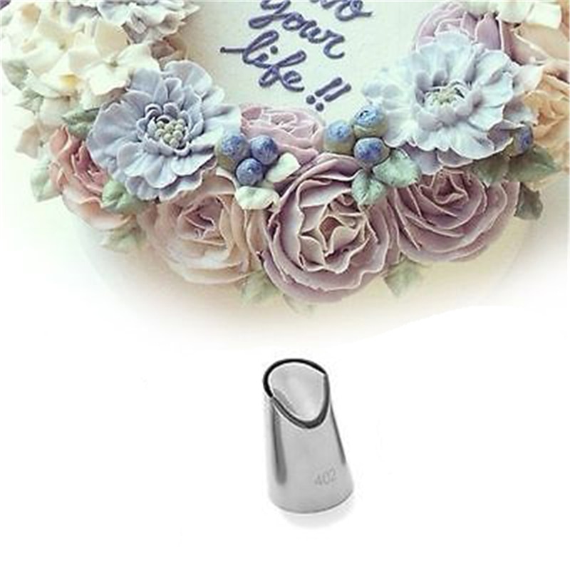 Cake Maken Tool #402 Cupcake Decorating Tips Chrysant Dahlia Rvs Icing Piping Pastry Nozzles Boquillas