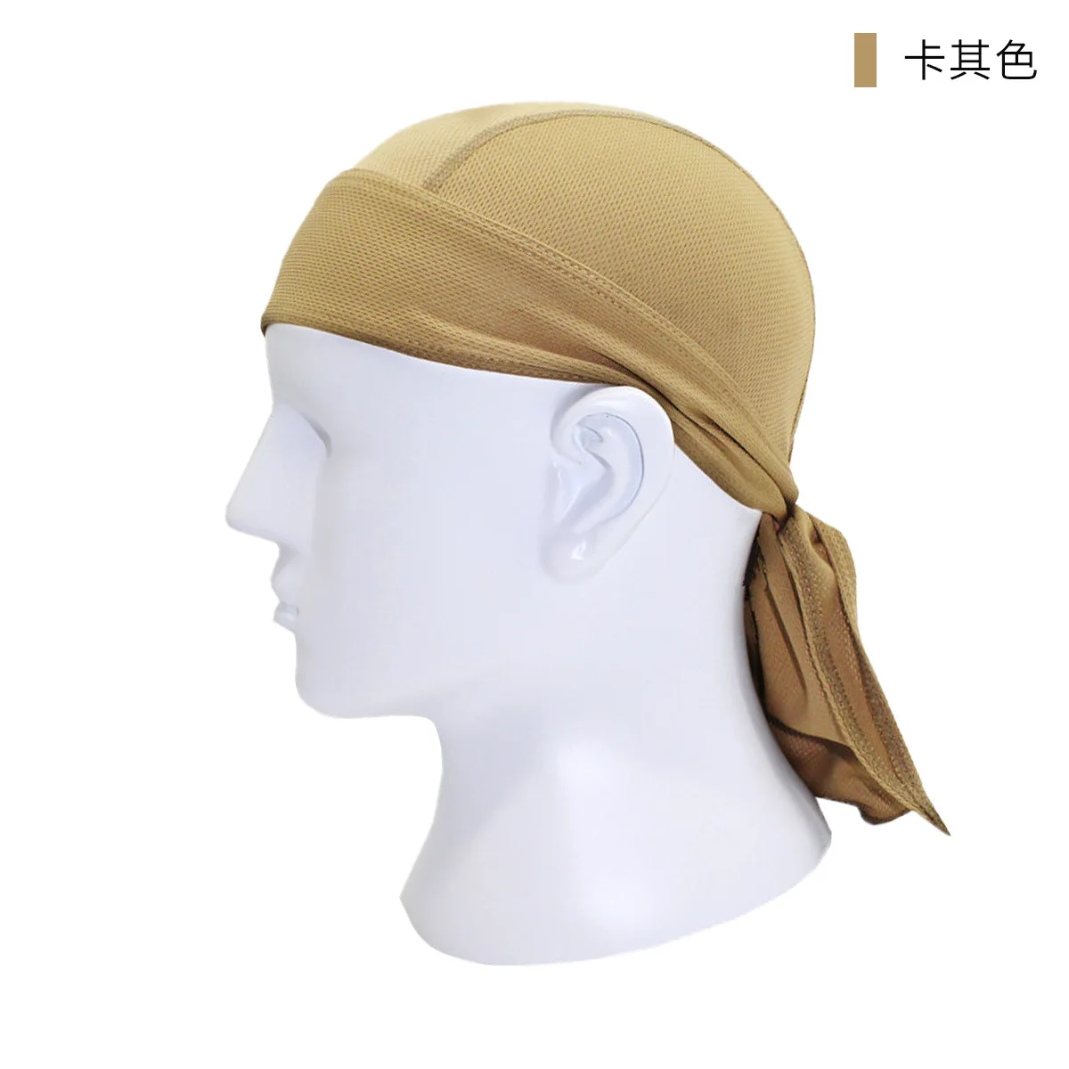 Cycling Headbands Quick Dry Cyclist Bicycle Sport Cycling Hats for Men Head Bandana Summer Running Headscarf Female Bike Men: army green