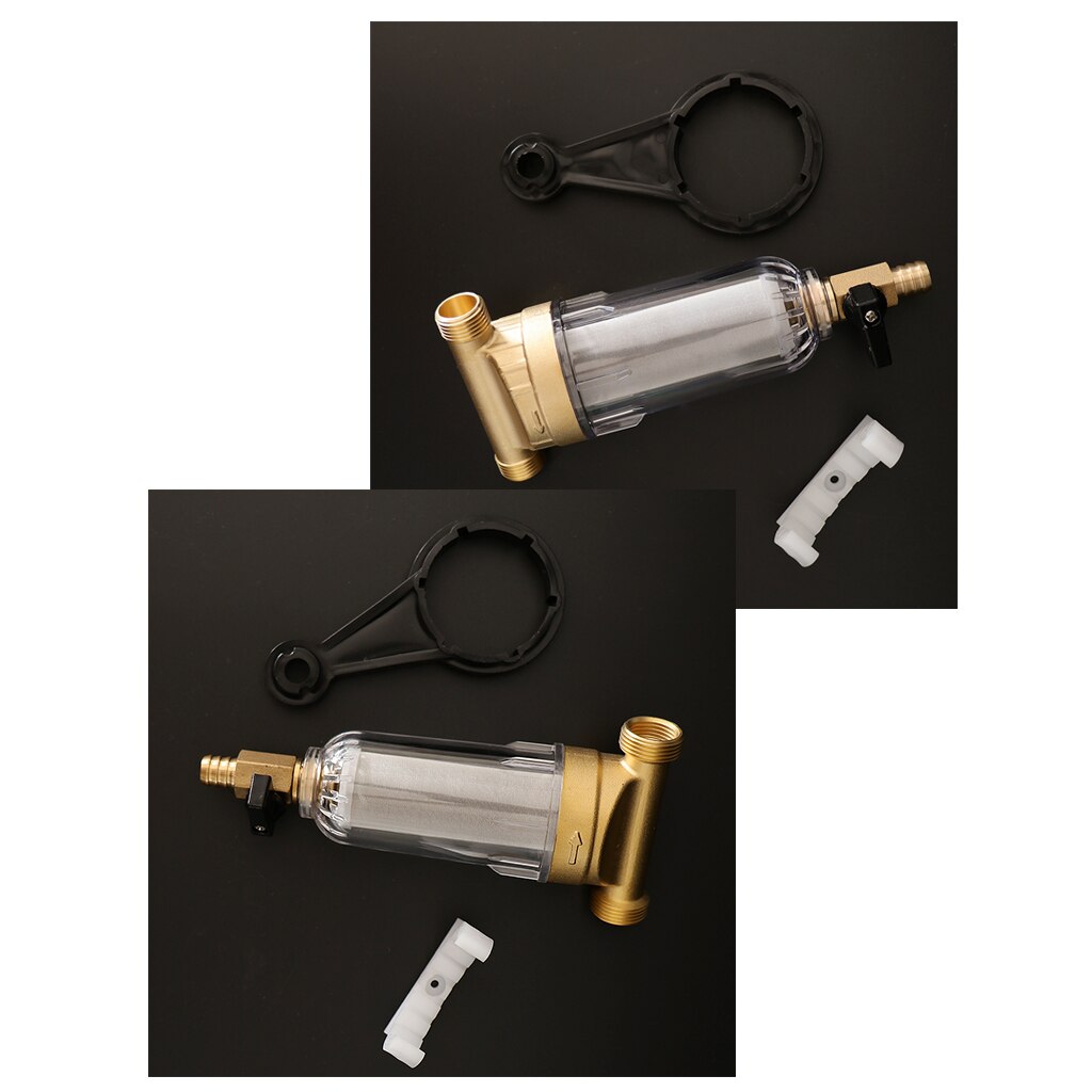 Whole House Water Purifier Filter Carbon Block Sediment Filtering - 0.75inch