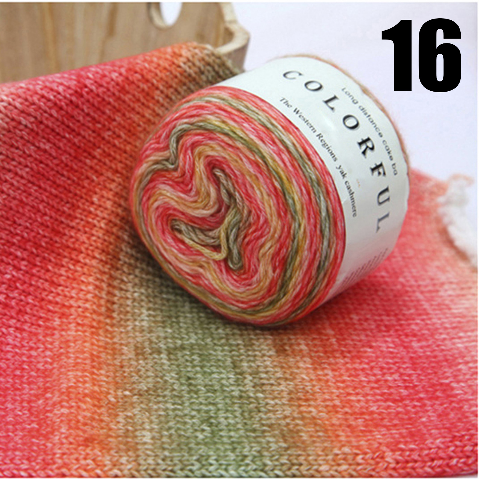 100g Tricot Angora pastel hilo tejer mezclas de lana hilos de ganchillo Hilos Para Tejer A Ganchillo Crochet: Castaño
