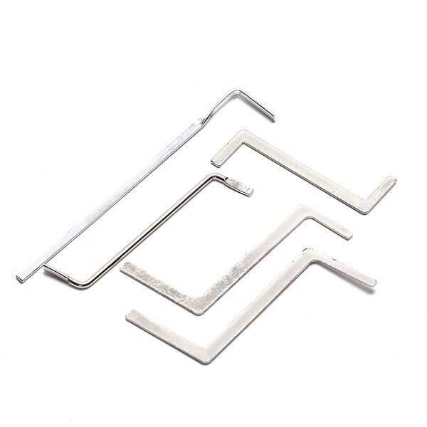 Professionele Slotenmaker Gereedschap Set Slotenmaker Praktijk Gereedschap Transparant Lock 5 stks Spanning Moersleutel 10 stks Broken Key Extractor