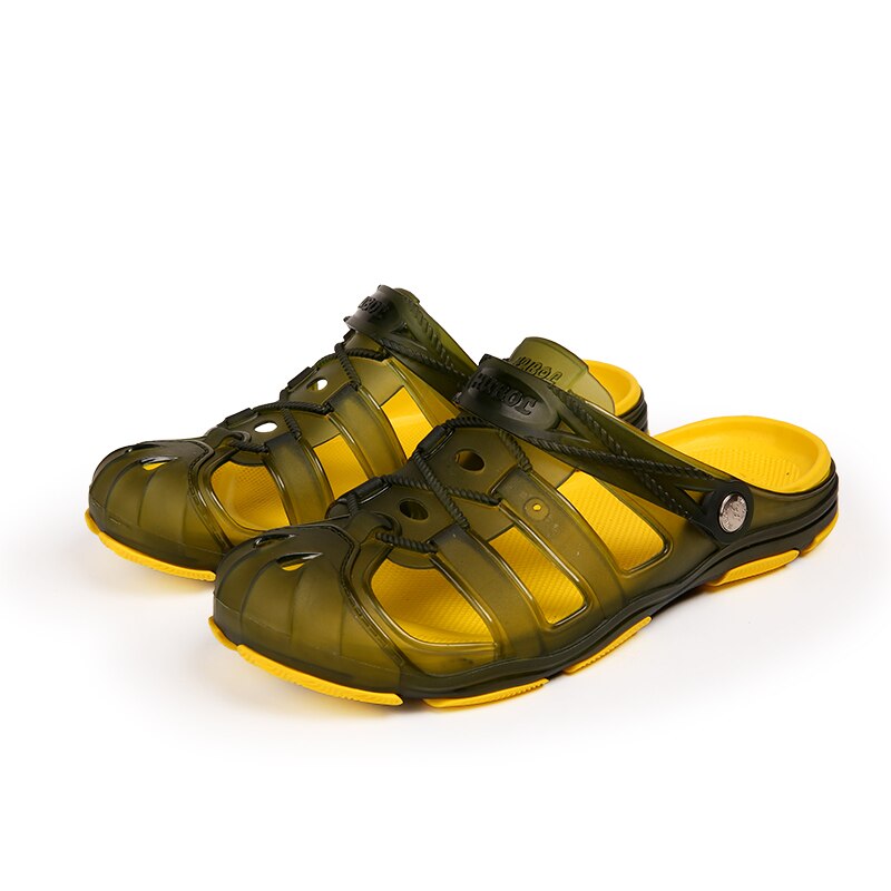 Vesonal kesä hengittävät ontot tohvelit miesten kengät reikäkengät hyytelö mies vesi ranta tossut liukumäet kala muovi