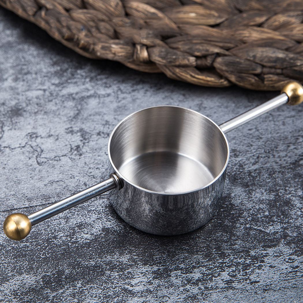 Stainless Steel Cocktail Shaker Measure Cup Dual Shot Drink Spirit Measure Jigger Kitchen Gadgets Whiskey Measuring Cup for Wine