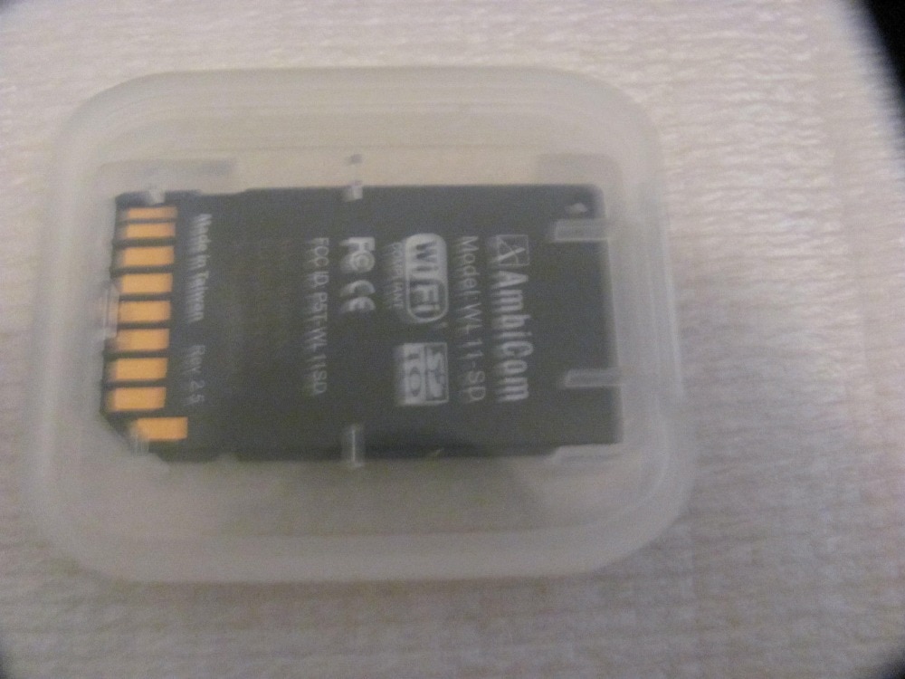 wireless adapter for Ambicom Wifi SDIO Card 802.11B Model: WL11-SD