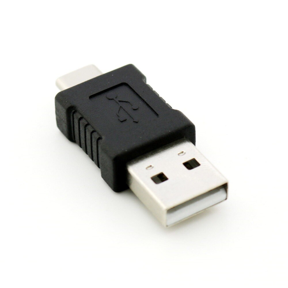 Adaptateur USB 2.0 A mâle vers USB Type C mâle, 1 pièce, convertisseur de Charge et synchronisation de données