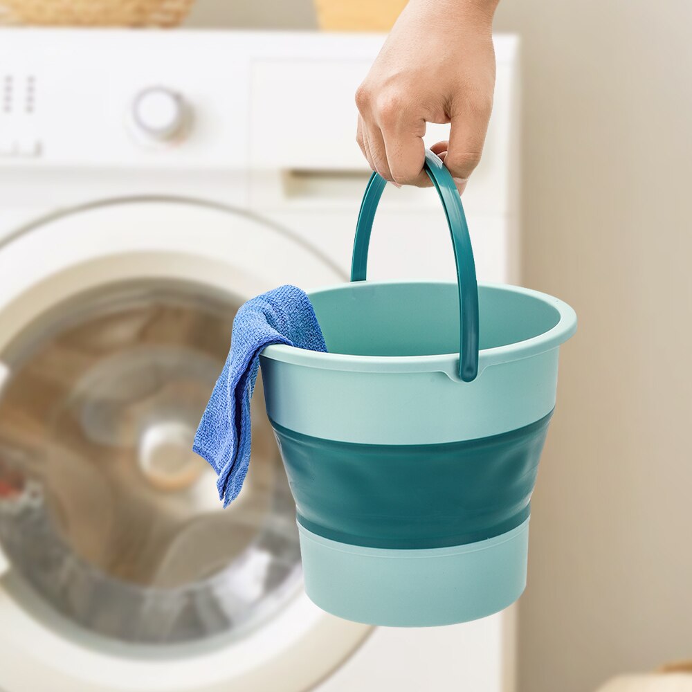 4.6L/10L/16.8L Collapsible Bucket Portable Folding Bucket PP TPE Car Washing Bucket Children Outdoor Fishing Travel Home Storage