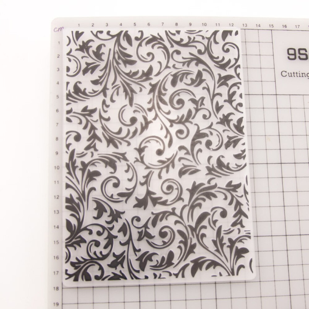 Vine Leaf DIY Plastic Embossing Folder Stencil Template Molds Scrapbooking Paper Crafts Cards Making DIY Photo Album Decoration