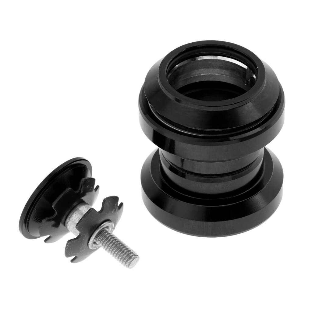 Aluminium Legierung Mountainbike Fahrrad Versiegelt Lager Fixed Gear Headset Mit Top Cap 34mm Fit für 28,6mm Gabel flache Rohr Rahmen