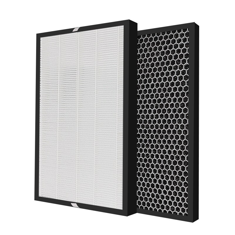For Sharp FZ-A60HFE FZ-A60DFE FZ-A60MFE Air Purifier Replacement HEPA and Activated Carbon and Humidifying Filter for KC-A60E: XPA60S