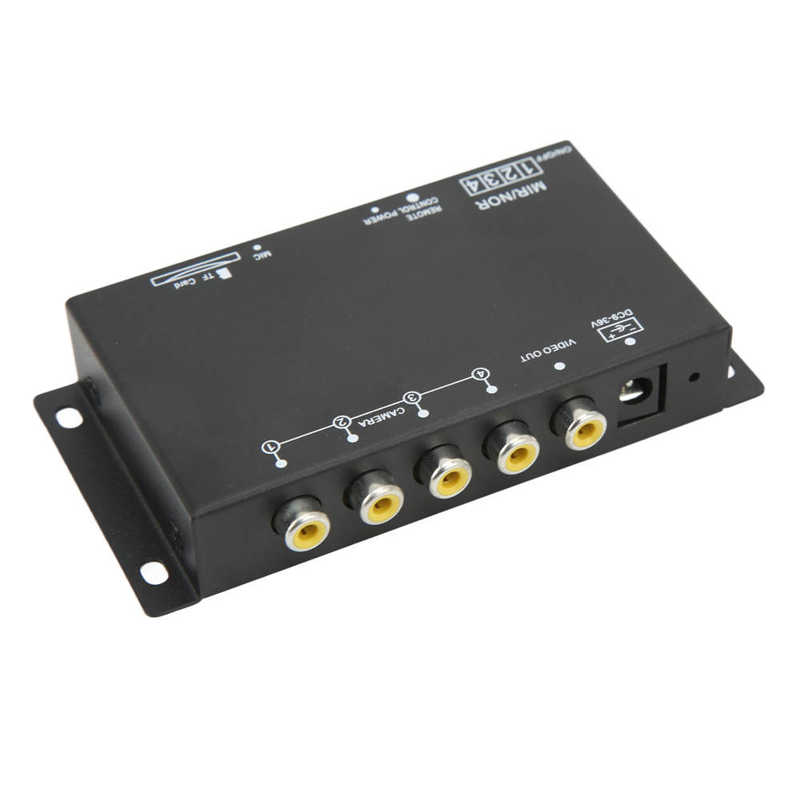 Vehicle Digital Video Recorder 4 Channel Mini MDVR for Van for Truck