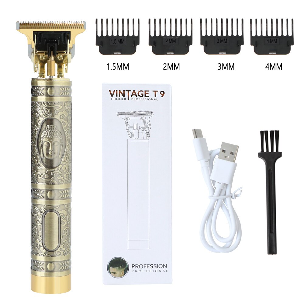 Cortadora de pelo para hombre, afeitadora de barba sin cabeza, maquinilla de afeitar eléctrica, inalámbrica, corte USB, barbería cortapelos cortar pelo corta pelo hombre barba hair peluquería: fotou