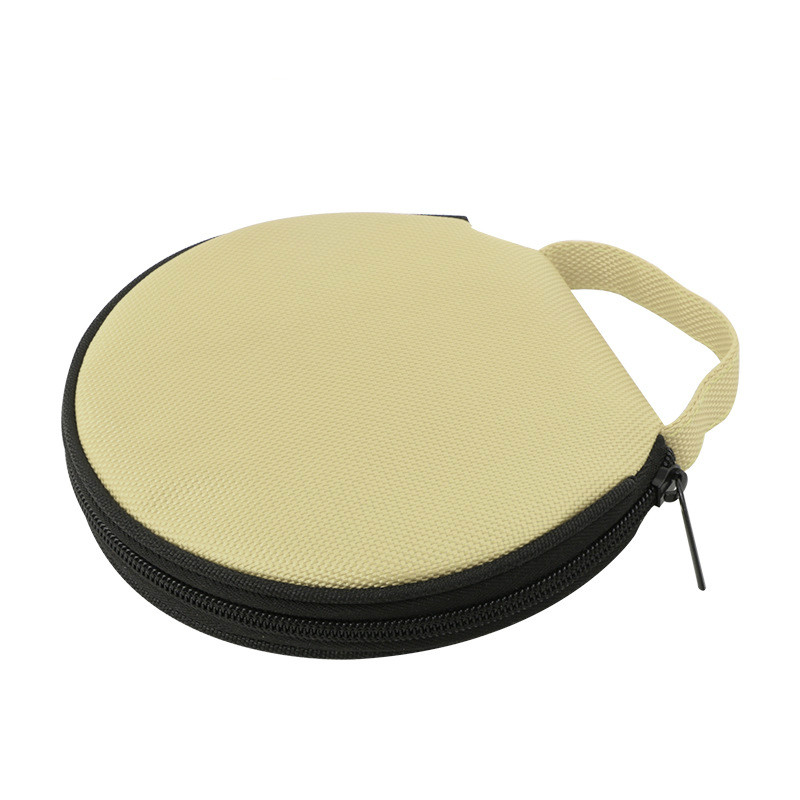 20- plater boks vanntett cd veske bærbar cd holder dvd veske arrangør lommebok koffert plast porta cd estuche organizador: Beige
