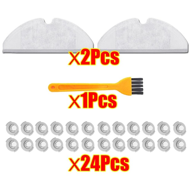 Vandtank til xiaomi roborock robot  s50 s51 s52 s55 t60 t61 støvsuger dele moppe klud vandtank hepa filter tilbehør: Xmmj -4