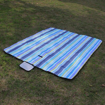Picnic mat moisture-proof mat portable outdoor reinforced picnic cloth spring outing picnic beach field lawn mat1.5*1.8m: B