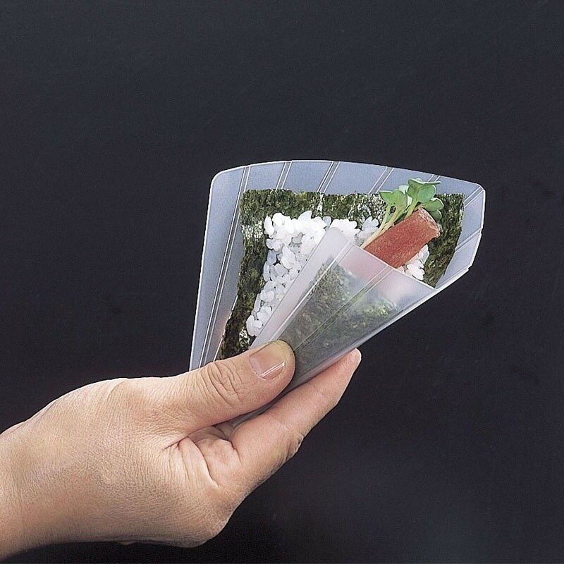 4PCS/Set Sushi Tools Two Hand Roll Temaki Sushi Molds Moulds DIY Sushi Maker Onigiri Bento Rice Ball Maker With Rice Paddle