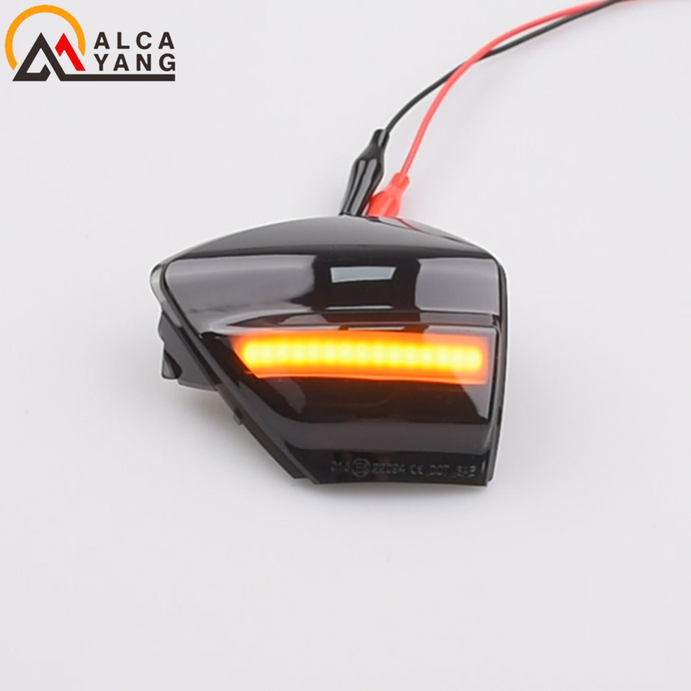 2X For Ford S-Max 07-14 Kuga C394 08-12 C-Max 11-19 LED Dynamic Turn Signal Light Side Mirror Sequential Blinker Indicator Lamp