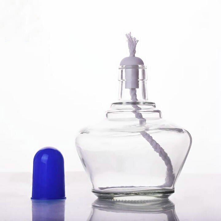 150ml Clear Glass Alcohol Burner Lamp, Burning Lamp for Laboratory heating or household DIY