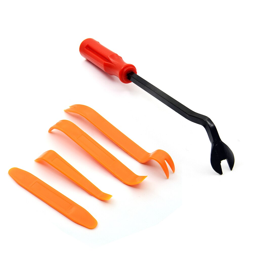 ATDIAG Car radio door clip panel pry kit trim strip dash audio removal installation plastic removal tool kit retrofit kit
