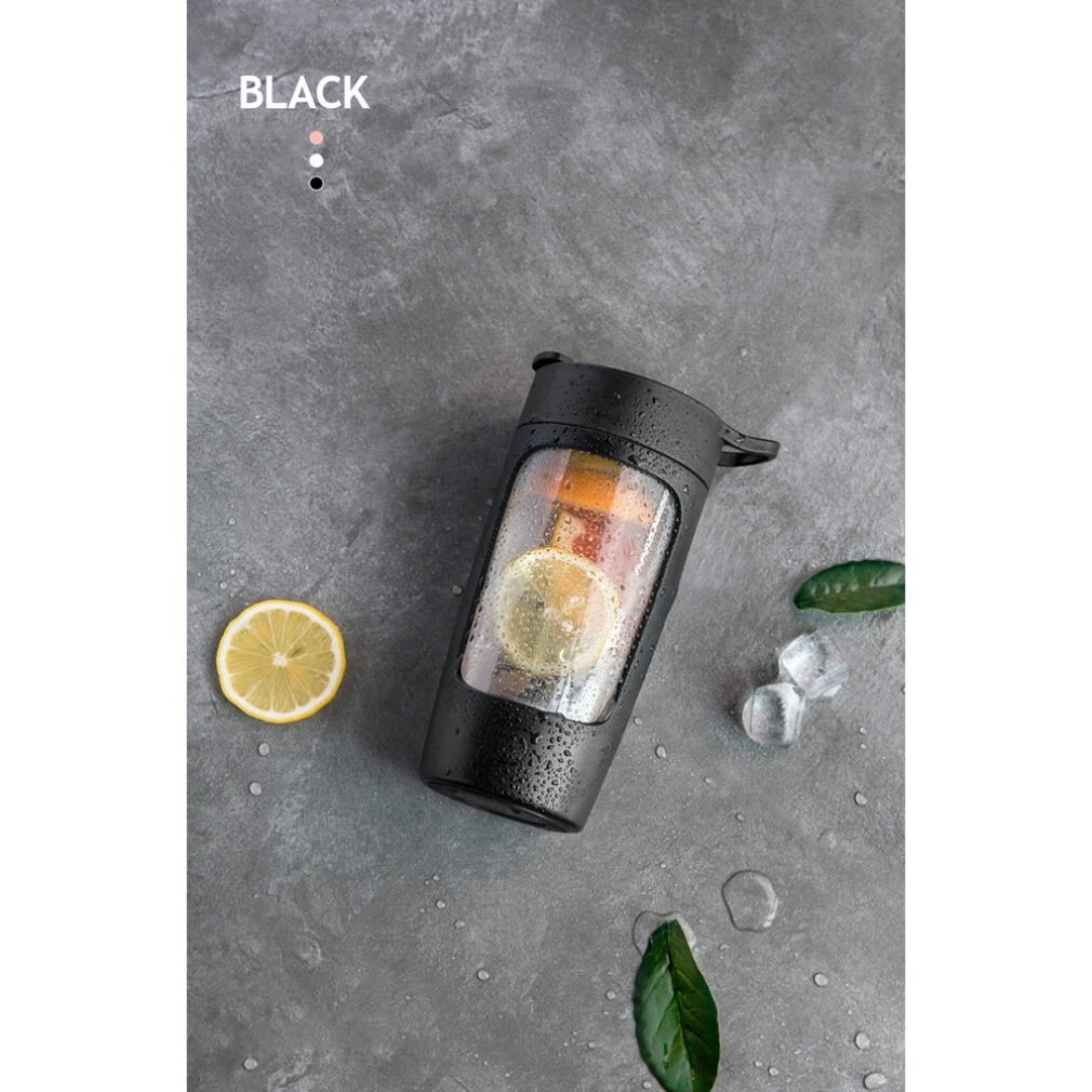 Draagbare lekvrije elektrische shakerfles, 650ml oplaadbare proteïnepoeder shaker-mixbekers, waterfles voor sport en sportschool