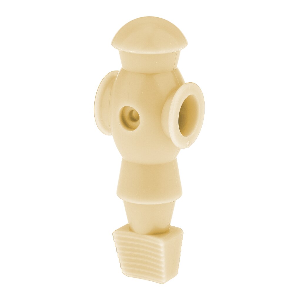 Foosball Men/Table Soccer Player Part fit with Standard 5/8 inch Foosball Rods -: Beige