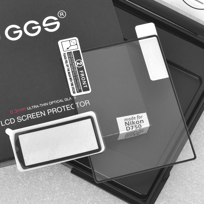 NEUE GGS IV 0,3mm Japanischen Optisches Glas LCD Bildschirm Schutz Abdeckung für Nikon D750 Kamera DSLR