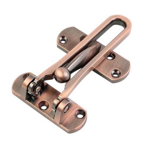Hardware Security Door Bolt Front Door Locks for Kids, Home Reinforcement Lock for Swing-in Doors: B