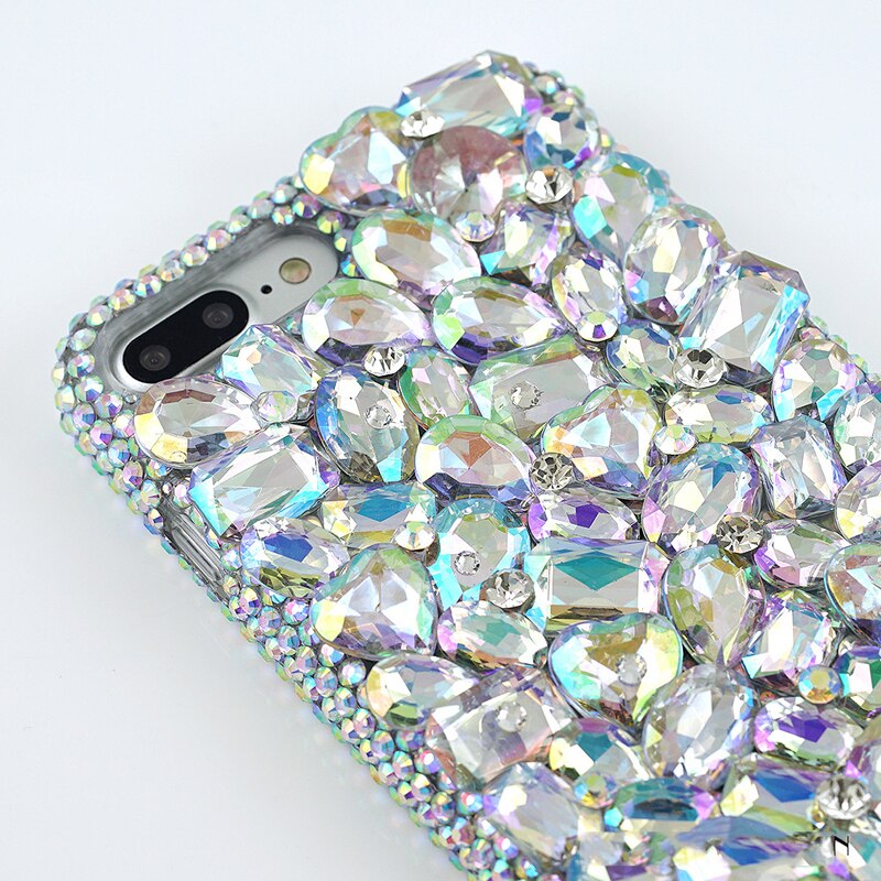 Luxus Frauen Handgemachte Strass Diamant Bling Abdeckung fallen Für Samsung a50 a70 s8 s9 a40 a20 s10 Plus telefon fallen