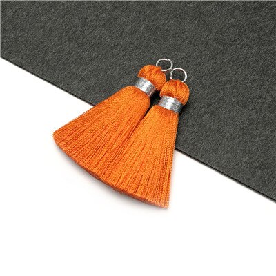 Chengrui  l113,4cm, kwastjes, zijden kwastjes, mini kwastjes, sieraden accessoires, doe-het-zelf oorbellen hangers, huishoudelijke artikelen ,4 stuks/zak: L11314